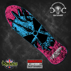 COC Skateboards Eighty Four Old School v2 Pink (Pre-Order) - DEVILHORN