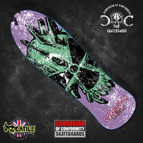 COC Skateboards Eighty Four Old School v1 Purple (Pre-Order) - DEVILHORN