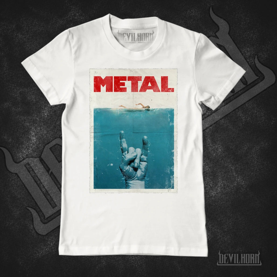 METAL Men’s T-Shirt - DEVILHORN