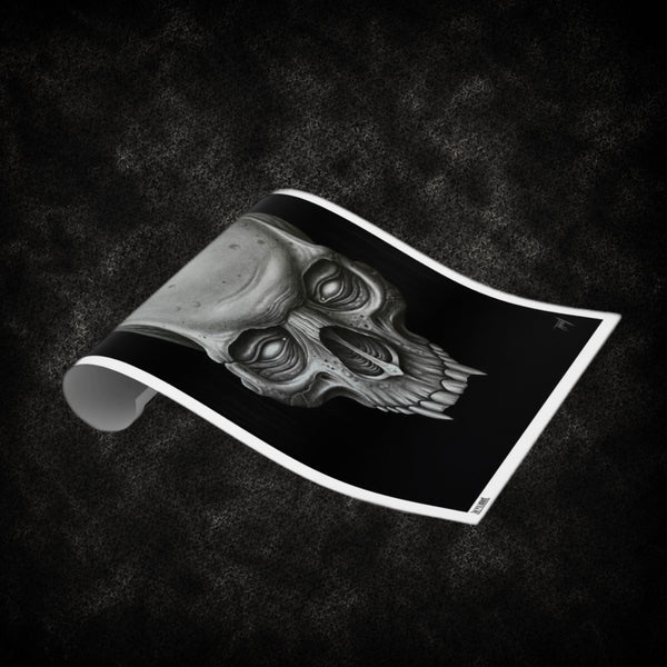 Bob Tyrrell x DevilHorn Skull Art Print - DEVILHORN