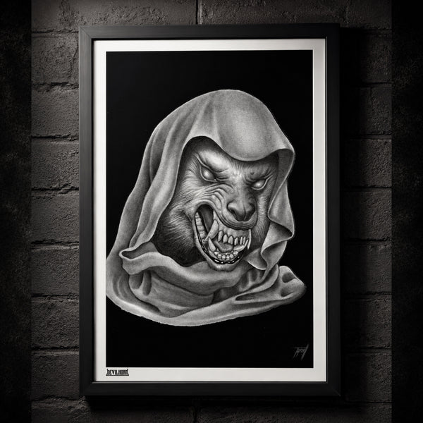 Bob Tyrrell x Devilhorn Wolf Print - DEVILHORN
