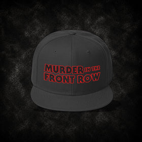 Murder in the Front Row Snapback Cap - DEVILHORN