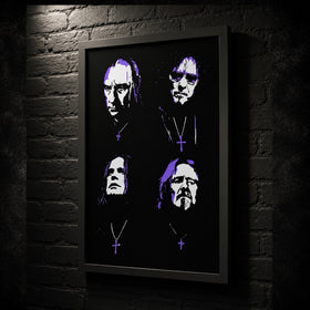 Black Sabbath Limited Edition Art Print - DEVILHORN