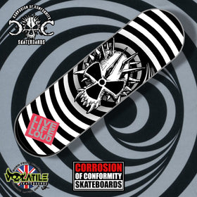 Corrosion of Conformity America’s Volume Dealer skateboard deck – front artwork